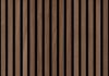 Afbeeldingen van Ter Hürne SILENTdesign akoustiek 3D wand-en plafondpaneel 3-zijdig edelgefineerd walnoot Havel naturel geolied 21mm