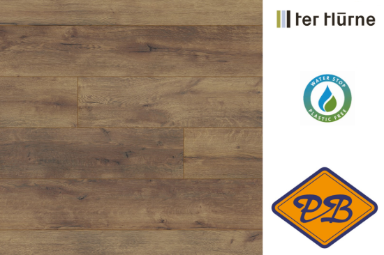 Afbeeldingen van Ter Hürne DURECO SILENT click laminaat grand edition landhuisdeel eiken Tonga 7mmx24,5x200,3cm (per pak van 7 stuks=3,43m²)