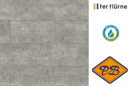 Afbeeldingen van Ter Hürne DURECO STRONG click tegel laminaat stone edition Phuket 12mmx33,0x63,8cm (per pak van 7 stuks=1,474m²)
