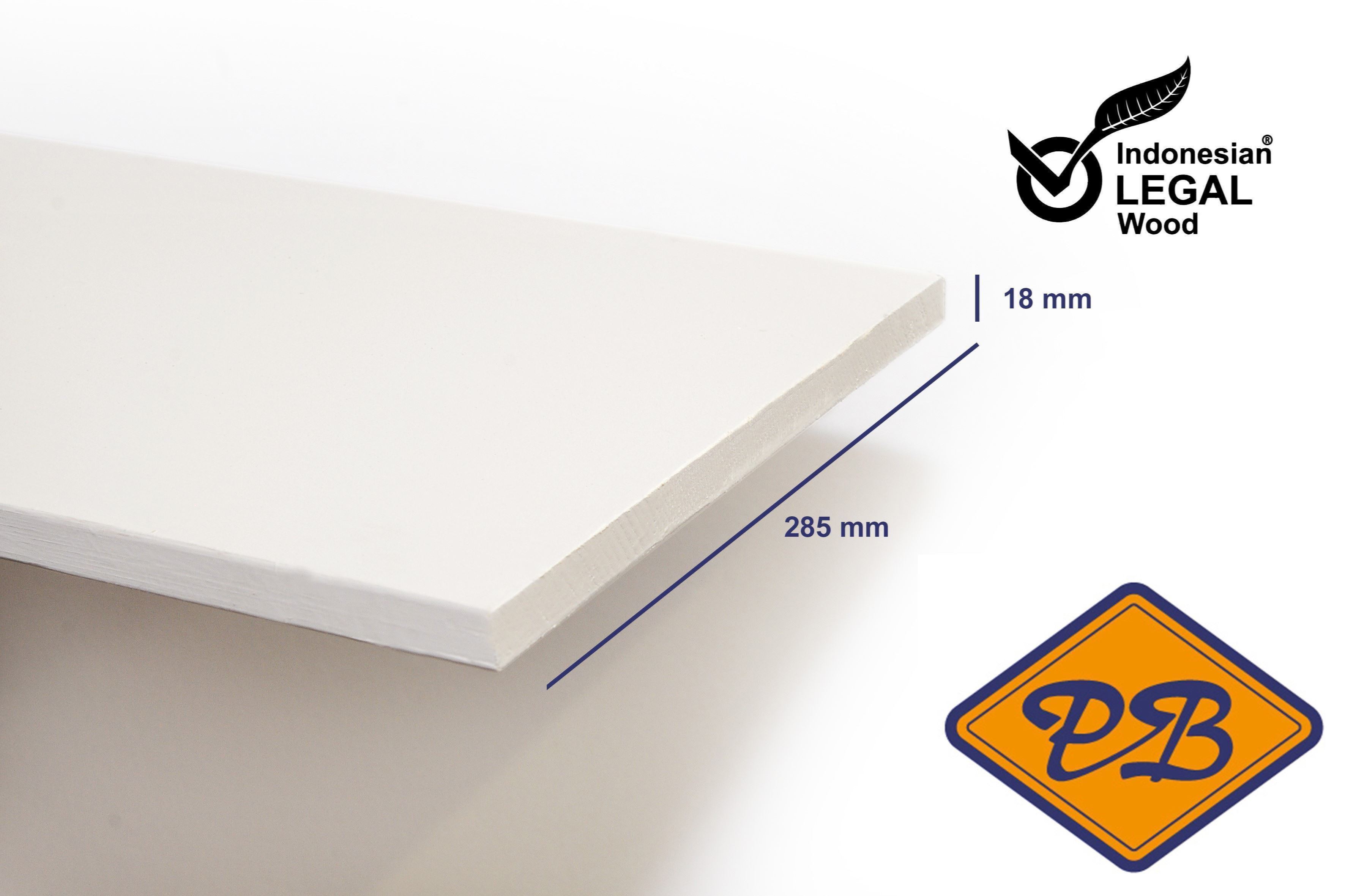 Afbeeldingen van rubberwood A/B boeideel gevingerlast gegrond 18x285mmx590cm