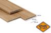 Afbeeldingen van PuraShield™ composiet vlonderplank XXL semi massief 1-zijdig houtnerf / 1-zijdig glad profiel cedar 23x210mm