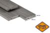 Afbeeldingen van PuraShield™ composiet eindplank massief 1-zijdig houtnerf / 1-zijdig glad profiel dark grey 23x138mm
