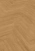 Afbeeldingen van Ter Hürne HYWOOD click IT easy HB fineerparket visgraat strook eiken Gascogne fijn geborsteld mat gelakt 11mmx12,9x77,4cm (per pak van 10 stuks A + 10 stuks B =1,99m²)