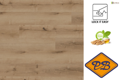 Afbeeldingen van Ter Hürne perform SPC vinyl lock it easy landhuisdeel XL eiken Bilbao 6mmx23,5x151,7cm (per pak van 6 stuks=2,14m²)