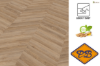 Afbeeldingen van Ter Hürne PERFORM SPC vinyl lock it easy Chevron strook eiken Malaga 6mmx14,5x66,5cm (per pak van 12 stuks universeel=1,15m²)