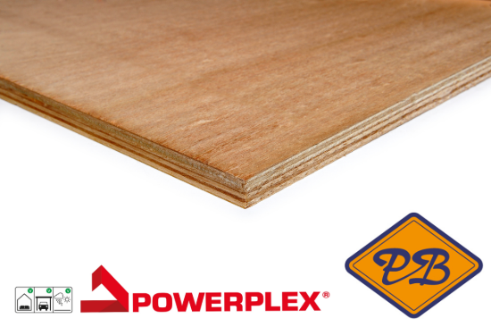 Afbeeldingen van okoumé *15 jaar supergarant multiplex B/BB exterieur 250x122cm