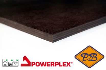 Afbeeldingen van hardhout powerfilm betonmultiplex 1-zijdig antislip 305x153cm XL