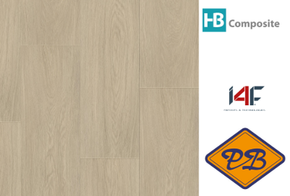 Afbeeldingen van HB Composite aqua SPC vinyl click wand- en vloer SUPERIOR landhuisdeel Oak Paradise 4,5mmx22,8x122cm (per pak van 8 stuks=2,23m²)