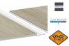 Afbeeldingen van HDM aqua step SPC vinyl ALL-IN-ONE Click 'N Screw/Glue vloer, wand en plafondpaneel Leeds 4,5mmx32x122cm(per pak van 6 stuks=2,23m²)