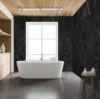 Afbeeldingen van HB Composite aqua SPC vinyl SUPERIOR click I4F wand- en vloer tegel Marble black ultramat 4mm