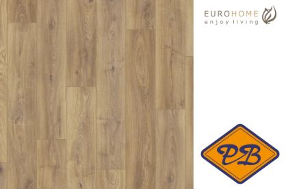 Afbeeldingen van Euro Home VILLA V4 1clic2go pure laminaat K 450 Firebrand oak 8mmx19,2x128,5cm (per pak van 9 stuks=2,22m²)