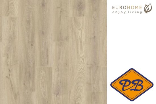 Afbeeldingen van Euro Home VILLA V4 1clic2go pure laminaat K 453 Biscottie oak 8mmx19,2x128,5cm (per pak van 9 stuks=2,22m²)