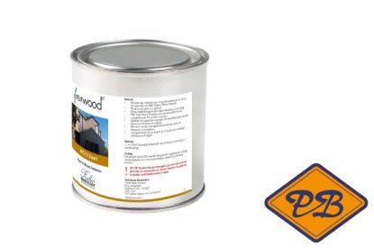 Afbeeldingen van Fazawood hardhout olie DG 15 Charcoal  (per blik=1000ml)