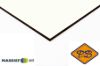 Afbeeldingen van Plastica Massief NT ® exterieur gevelplaat 0085 uni wit