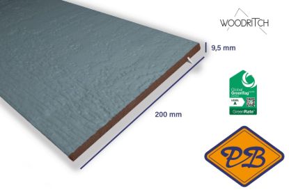 Afbeeldingen van woodritch eucalyptus hardhouten potdekseldeel canberra 0163 middenblauw 9,5x200mm