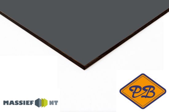 Afbeeldingen van Plastica Massief NT ® exterieur gevelplaat 0070 carbongrijs