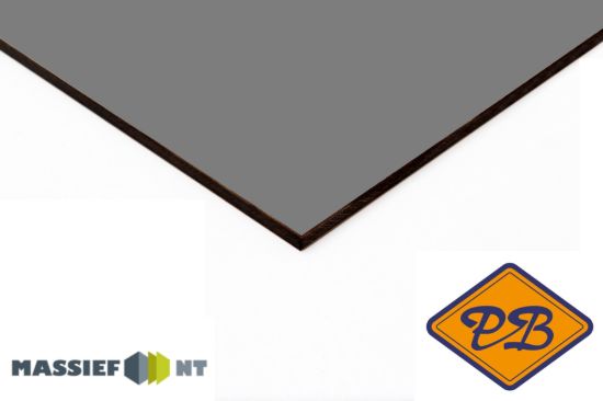 Afbeeldingen van Plastica Massief NT ® exterieur gevelplaat 0075 donkergrijs