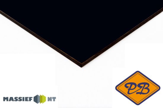 Afbeeldingen van Plastica Massief NT ® exterieur gevelplaat 0800 zwart