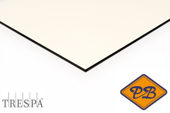 Afbeeldingen van Trespa HPL volkern FR gevelplaat meteon satin 1-zijdig A03.0.0 wit 8mm