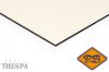Afbeeldingen van Trespa HPL volkern FR gevelplaat meteon satin  1-zijdig A05.1.0 papyrus wit 8mm