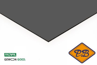 Afbeeldingen van Facapal HPL gevelplaat *RAL 7011 donkergrijs by plastica