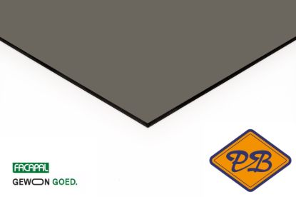 Afbeeldingen van Facapal HPL gevelplaat *RAL 7039 kwartsgrijs by plastica