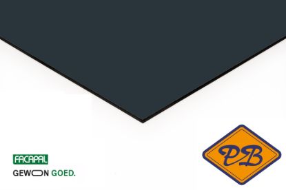 Afbeeldingen van Facapal HPL gevelplaat *RAL 7016 antraciet by plastica