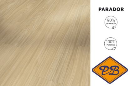 Afbeeldingen van PARADOR TATERRA HDF safe-lock PRO® click landhuisdeel ECO vloer Eiken Virida zandbeige 8mmx19,4x128,5cm (per pak van 10 stuks=2,49m²)