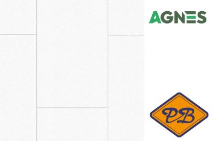 Afbeeldingen van AGNES professional plafondtegel SPAAN 14TF fijn structuur wit XXL 12mm