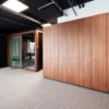 Afbeeldingen van Unilin geplastificeerd meubelpaneel 22mm Lorenzo walnut 2-zijdig voorzien van melamine kantenband