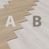 Afbeeldingen van INTRA SPC vinyl clic 1711-9 visgraat strook 5mmx12,7x62,5cm (per pak van 8 stuks A + 8 stuks B =1,27m²)