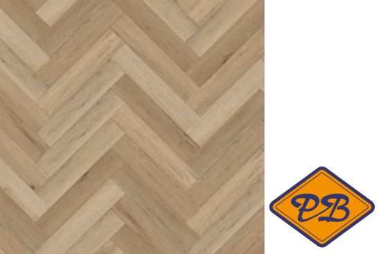 Afbeeldingen van INTRA SPC vinyl clic 9785 visgraat strook 5mmx12,7x62,5cm (per pak van 8 stuks A + 8 stuks B =1,27m²)