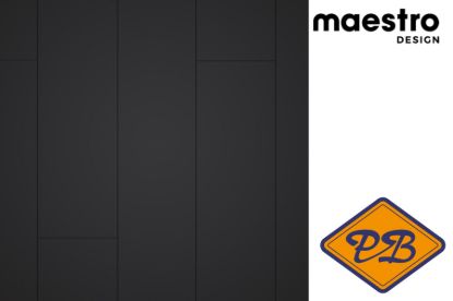 Afbeeldingen van Maripanels AQUA wanden en plafonds VOCHTWEREND HDF V313 mat zwart made by Maestro 8mm