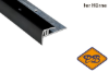 Afbeeldingen van Ter Hürne aluminium traprandprofiel TRS 716 zwart 27mm