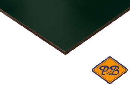 Afbeeldingen van ABET MEG® HPL gevelplaat 1-zijdig UV *RAL 6009 dennengroen 305x130cm