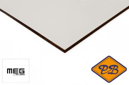Afbeeldingen van ABET MEG® HPL gevelplaat outdoor line 1-zijdig UV *RAL 7035 lichtgrijs 305x130cm