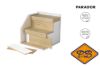 Afbeeldingen van PARADOR TATERRA HDF traptrede PPD087 Eiken Terrena sand beige ( per set 2 dubbele traptreden en 2 dubbele stootborden = 4 treden