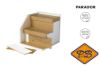 Afbeeldingen van PARADOR TATERRA HDF traptrede PPD155 Eiken Nostalgia golden brown ( per set 2 dubbele traptreden en 2 dubbele stootborden = 4 treden