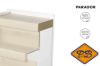 Afbeeldingen van PARADOR TATERRA traptredes zijpaneel voor 1 trede + stootbord PPD097 Eiken Charisma zandbeige 500x11x60mm
